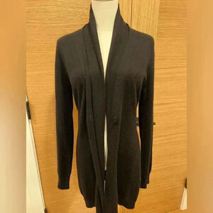 REPEAT | Cashmere/Wool Cardigan | Size 38 Small | Black